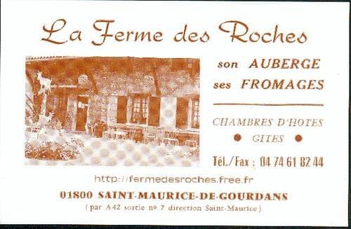 Logo La ferme des roches