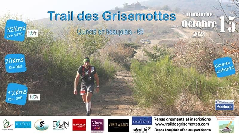 Participation de Marc B. au Trail des Grisemottes à QUINCIE EN BEAUJOLAIS (69)